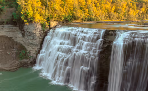 Fall Colors with Waterfalls