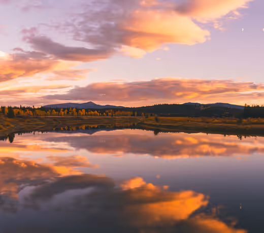 Reflections at Golden Hour