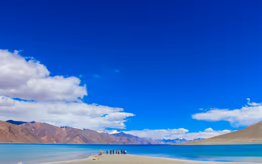 Mighty Himalayas and Serene Lake
